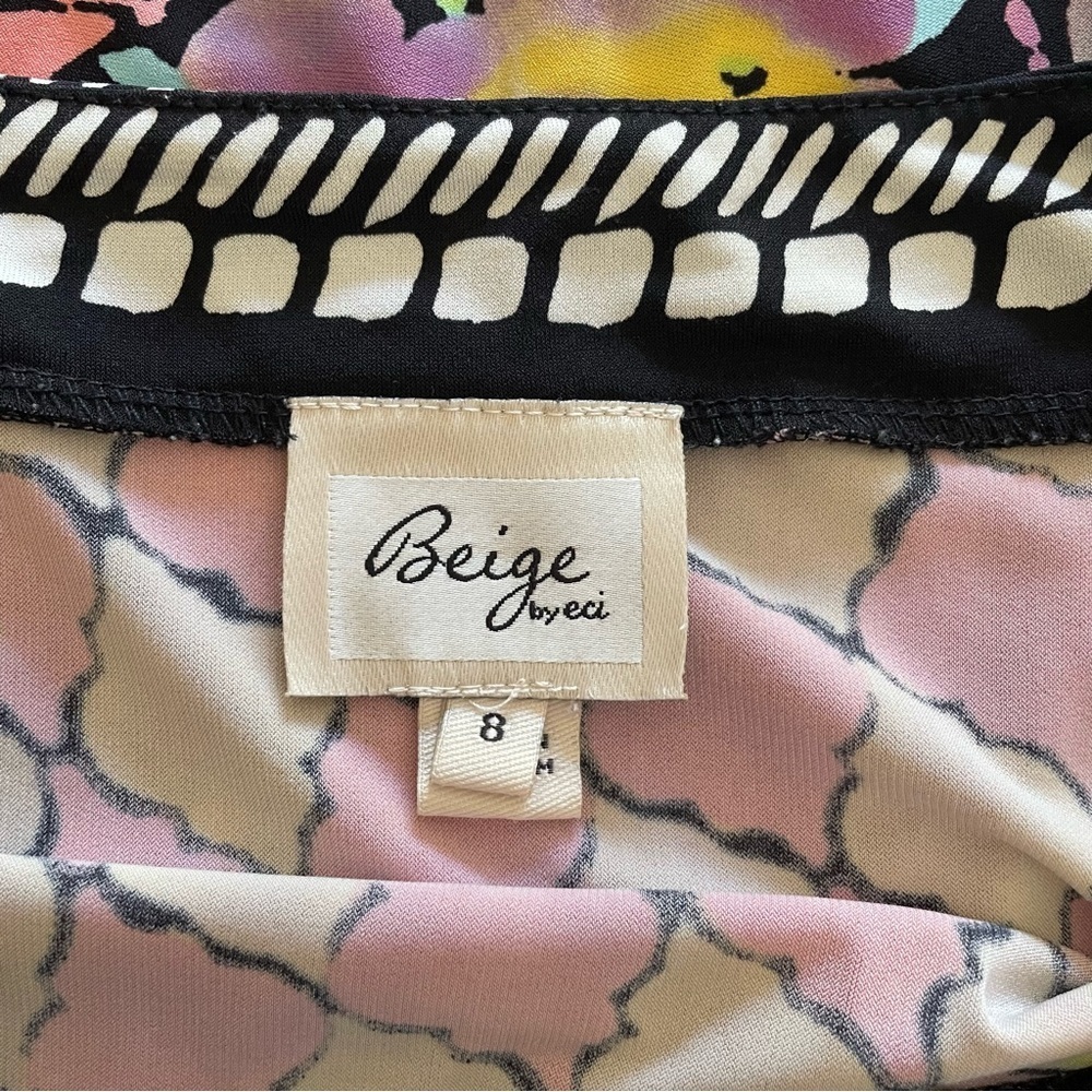 Beige By Eci Pink Multi Color & Pattern 3/4 Sleev… - image 5